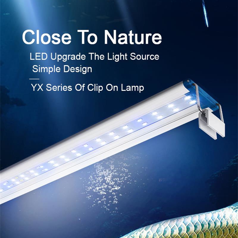 Aquarium Planted - Extensible Waterproof Clip on Lamp For