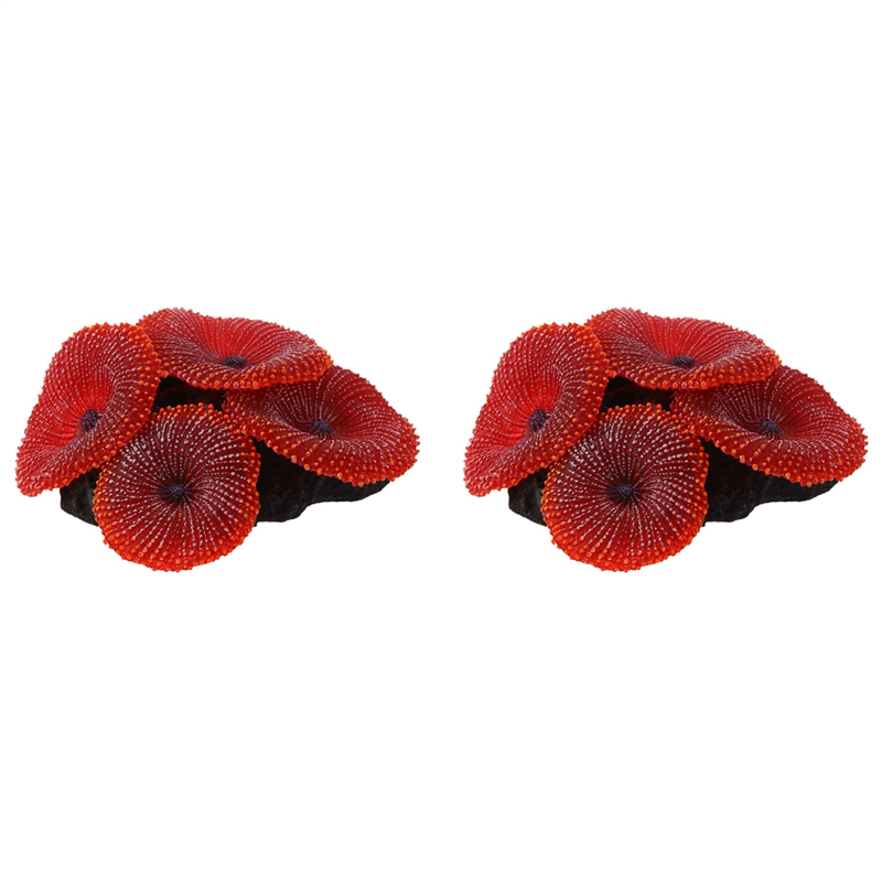 YWDZ-2X Artificial Aquarium Fi - огляд і ціна Aquarium Plant Red