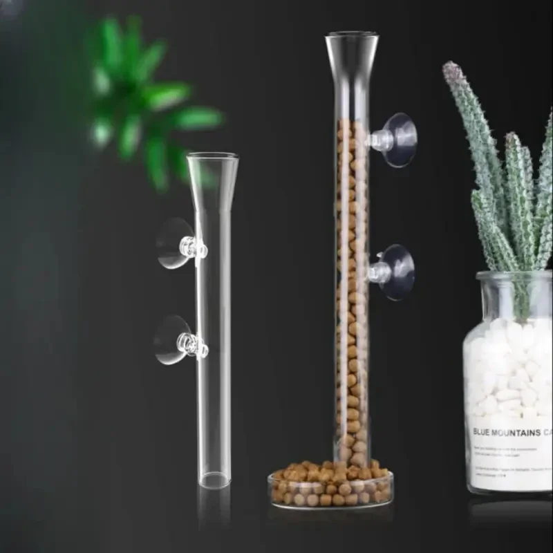 Aquarium Glass Feeding Tube &  - огляд і ціна Aquarium Plant Red