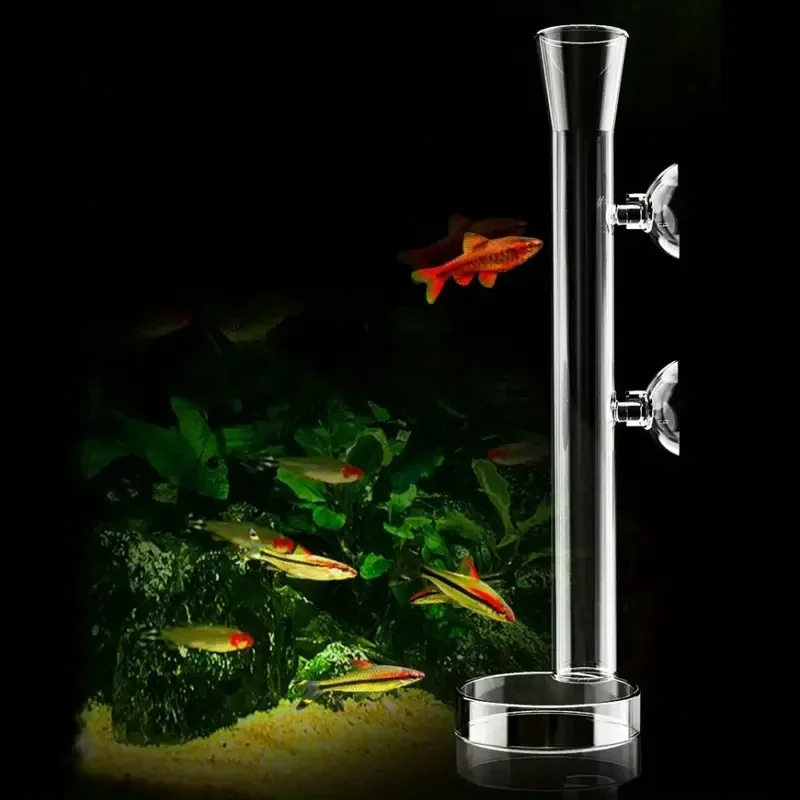 Aquarium Glass Feeding Tube &  - огляд і ціна Aquarium Plant Red