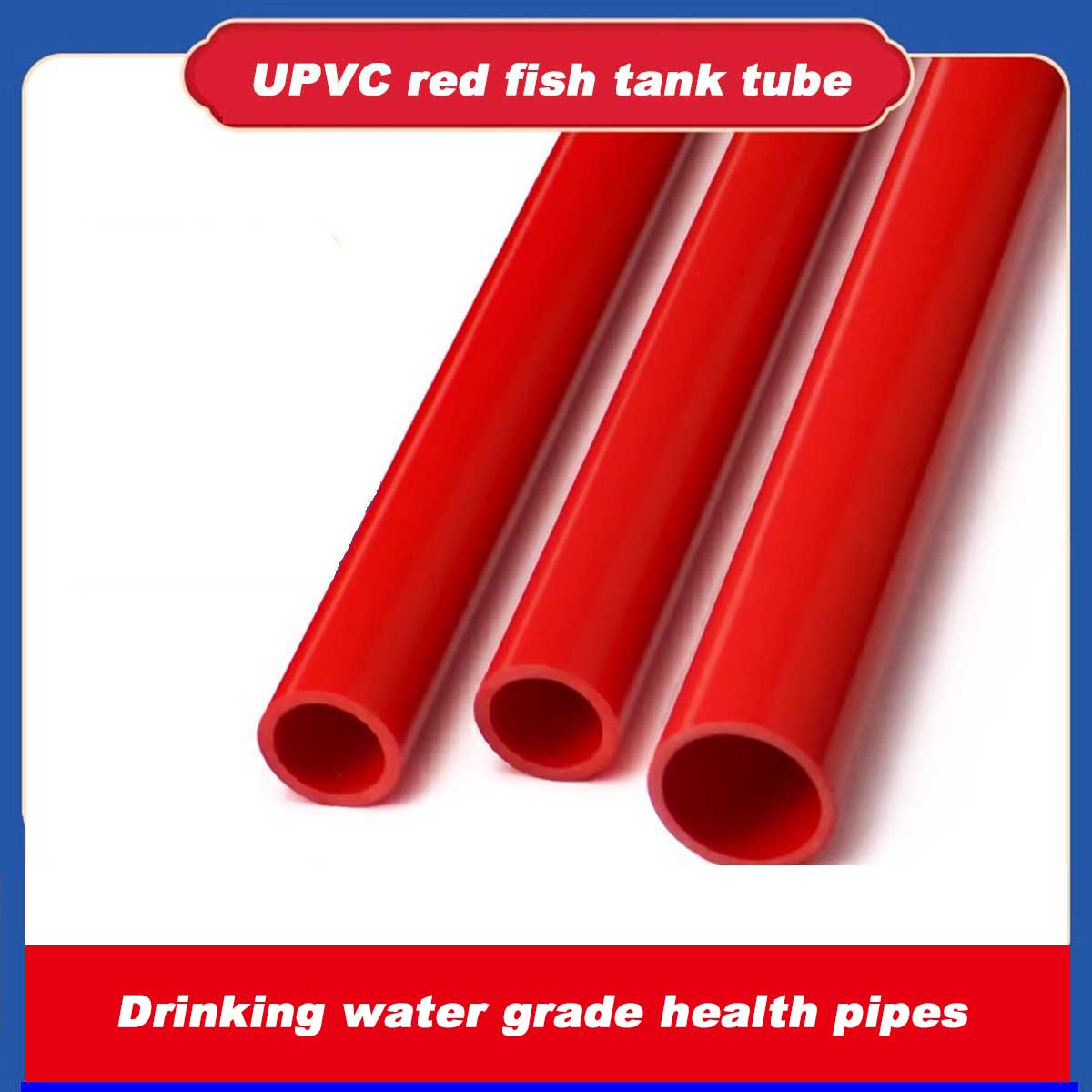 20~50mm UPVC Tube Aquarium Fis - огляд і ціна Aquarium Plant Red
