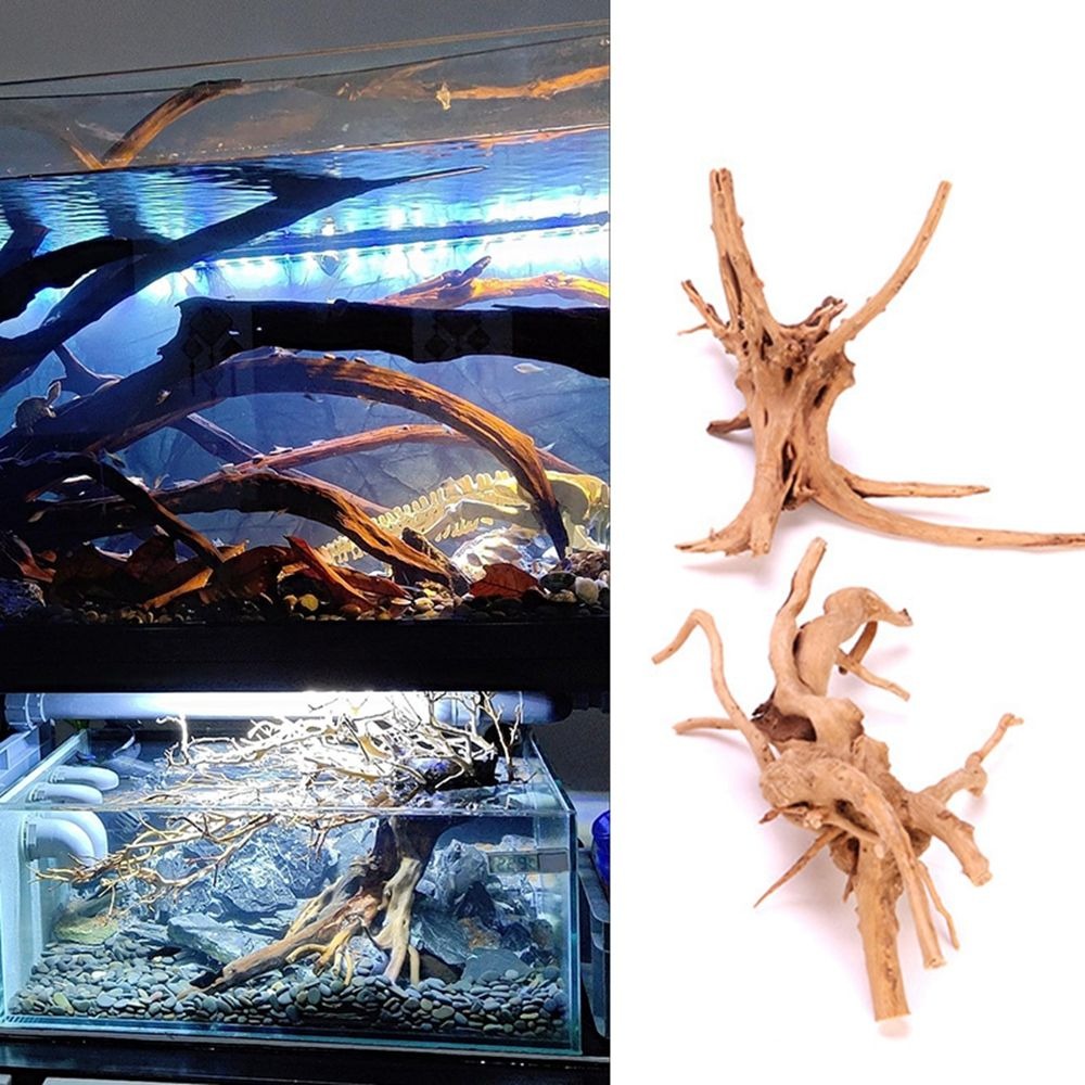New Natural Wooden Fish Tank D - огляд і ціна Aquarium Plant Root Tabs
