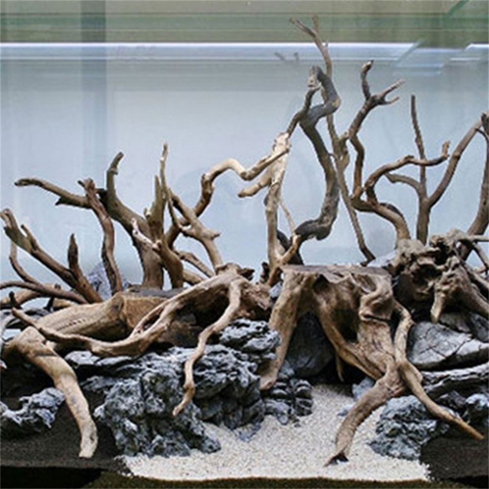 New Natural Wooden Fish Tank D - огляд і ціна Aquarium Plant Root Tabs