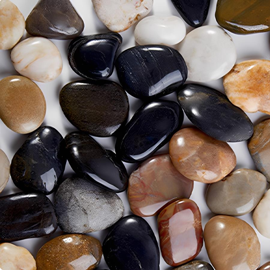 300-700g Smooth River Pebbles, - огляд і ціна Aquarium Planted
