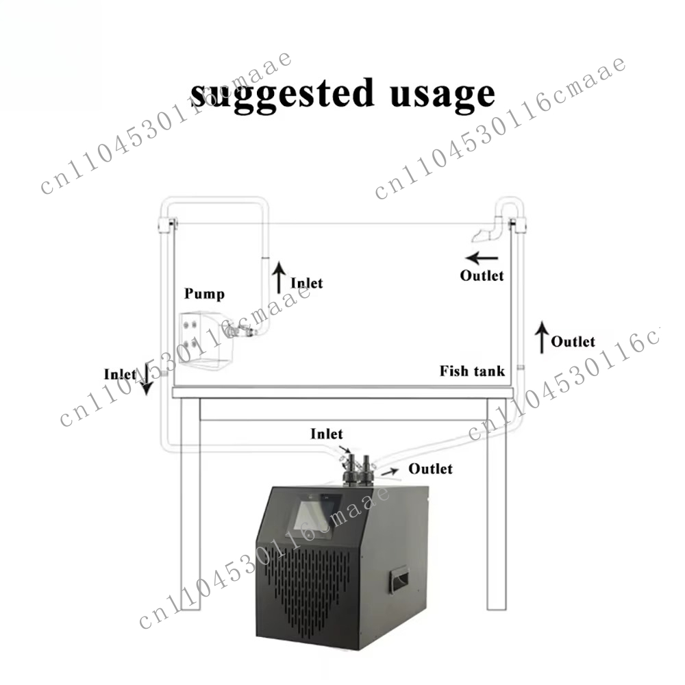 YS 35L-500L Marine Aquarium Wa - огляд і ціна Planted Aquarium Water Temperature