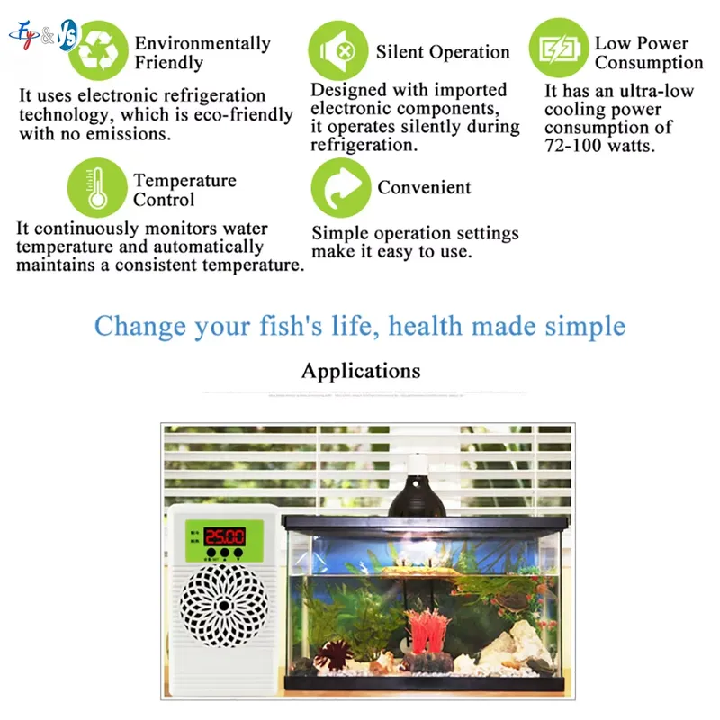 for Aquarium Water Chiller Coo - огляд і ціна Planted Aquarium Water Temperature