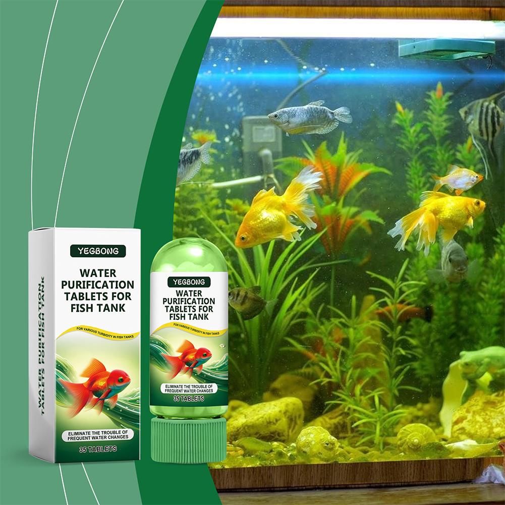 Water Purification Tablets Fis - огляд і ціна Planted Aquarium Cleaning