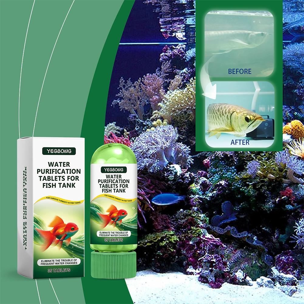 Water Purification Tablets Fis - огляд і ціна Planted Aquarium Cleaning