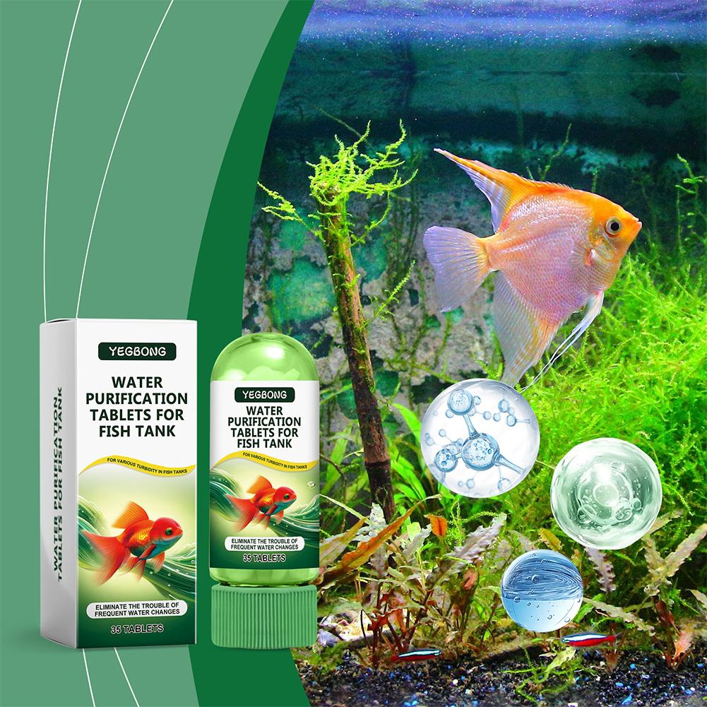 Water Purification Tablets Fis - огляд і ціна Planted Aquarium Cleaning