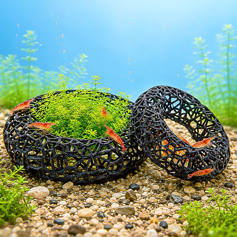NEW 3D Printed Ring Shaped Aqu - огляд і ціна Aquarium Plant Rings