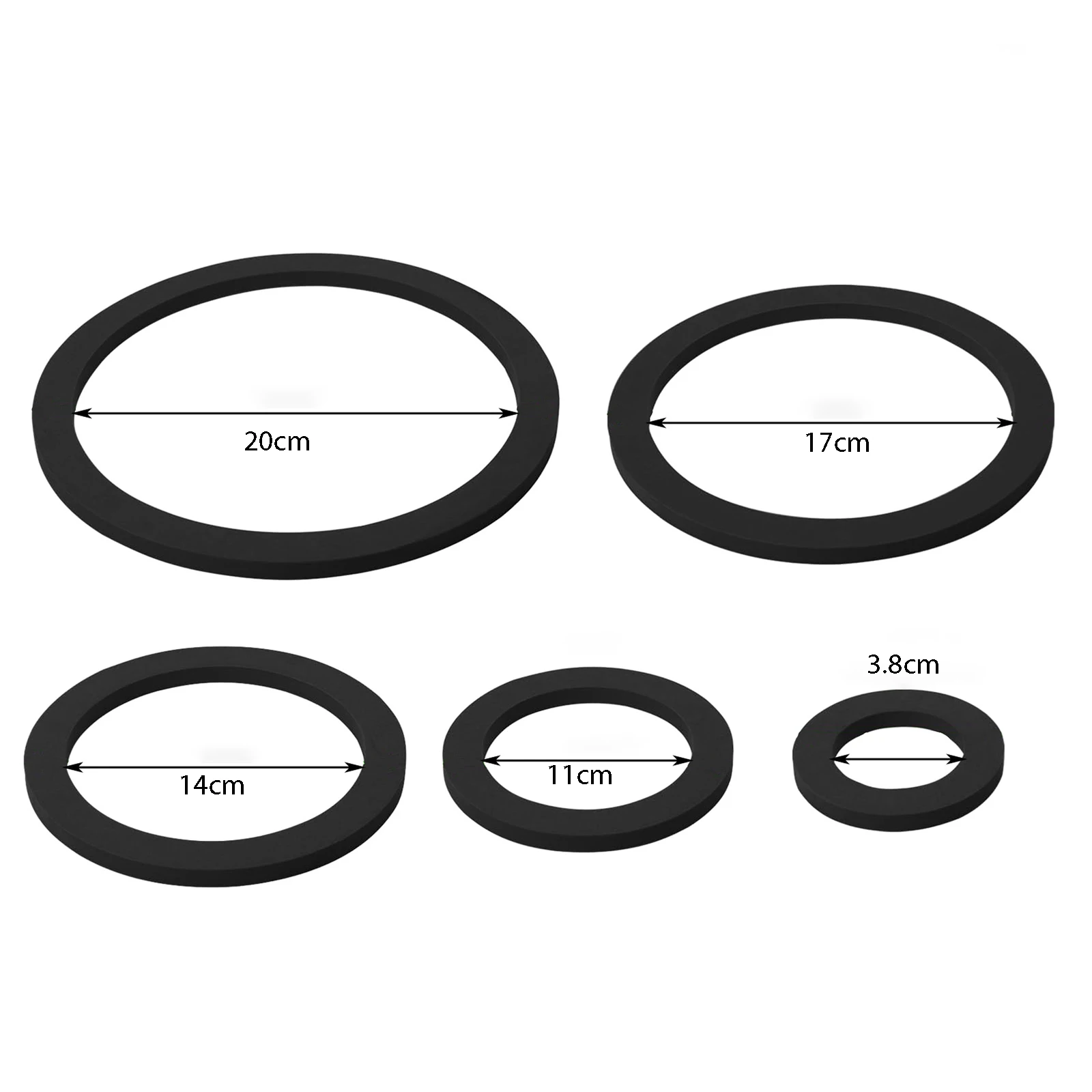5Pcs EVA Fish Feeding Ring Aqu - огляд і ціна Aquarium Plant Rings