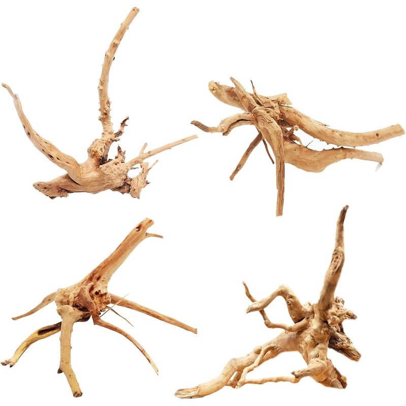 4PCS Natural Wooden Fish Tank  - огляд і ціна Aquarium Plant Root Tabs