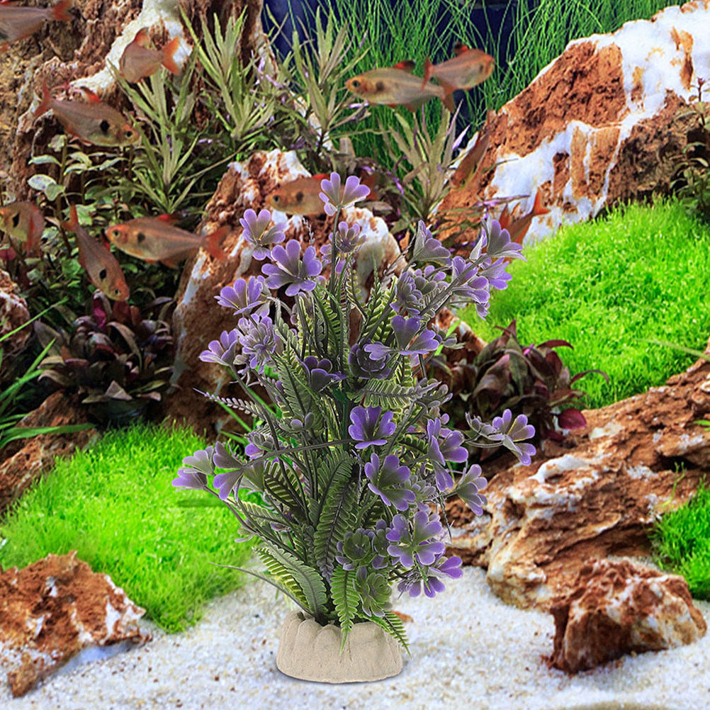 2pcs Aquarium Decorations Arti - огляд і ціна Aquarium Plant Red