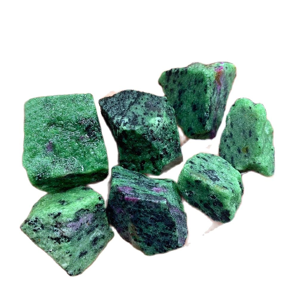 1pc Natural Red Green Zoisite  - огляд і ціна Aquarium Plant Red