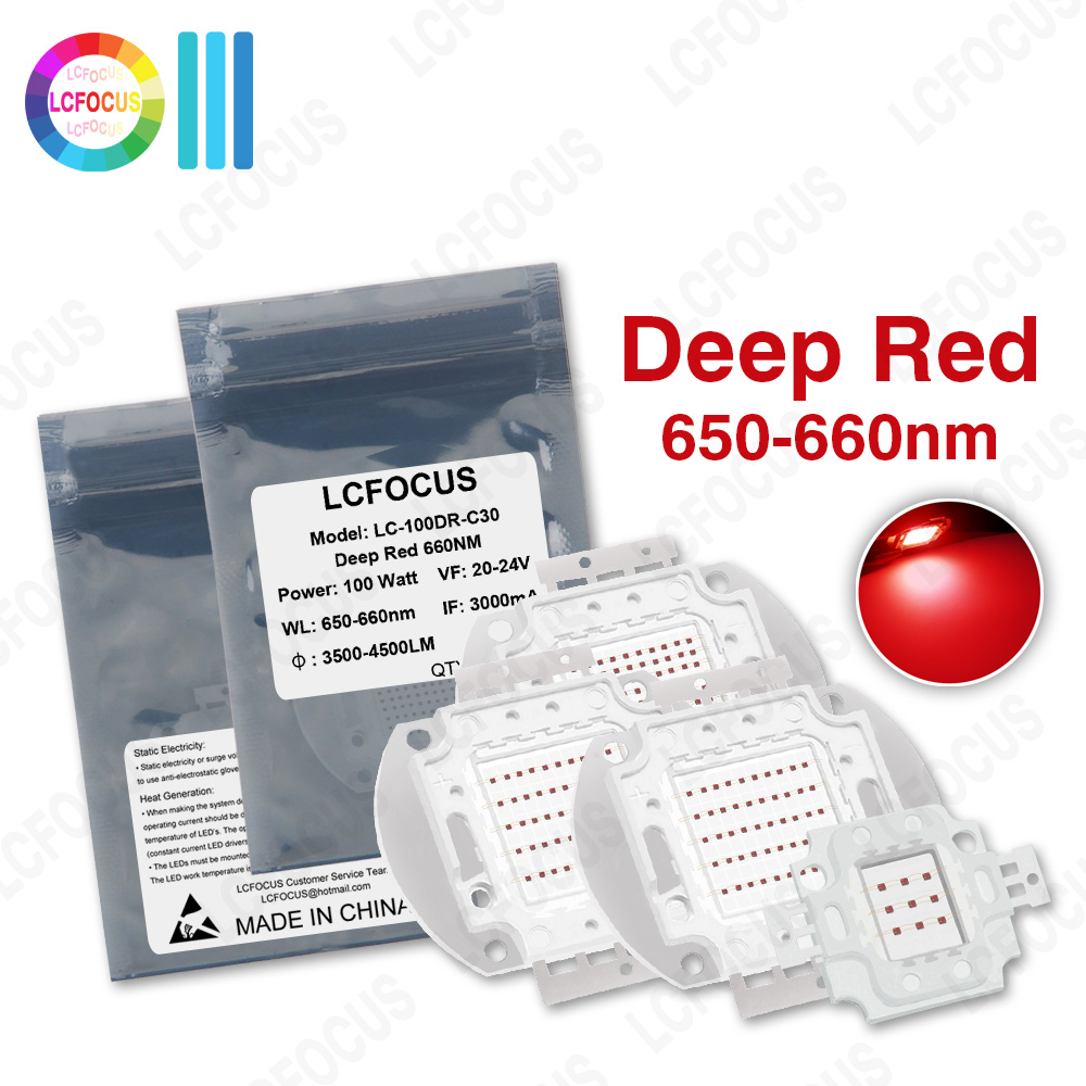 High Power 1W 3W 5W 10W 20W 30 - огляд і ціна Aquarium Plant Red