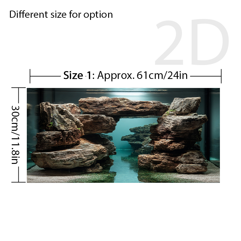 Natural Layered Stone Aquarium - огляд і ціна Aquascape Stone Seiryu