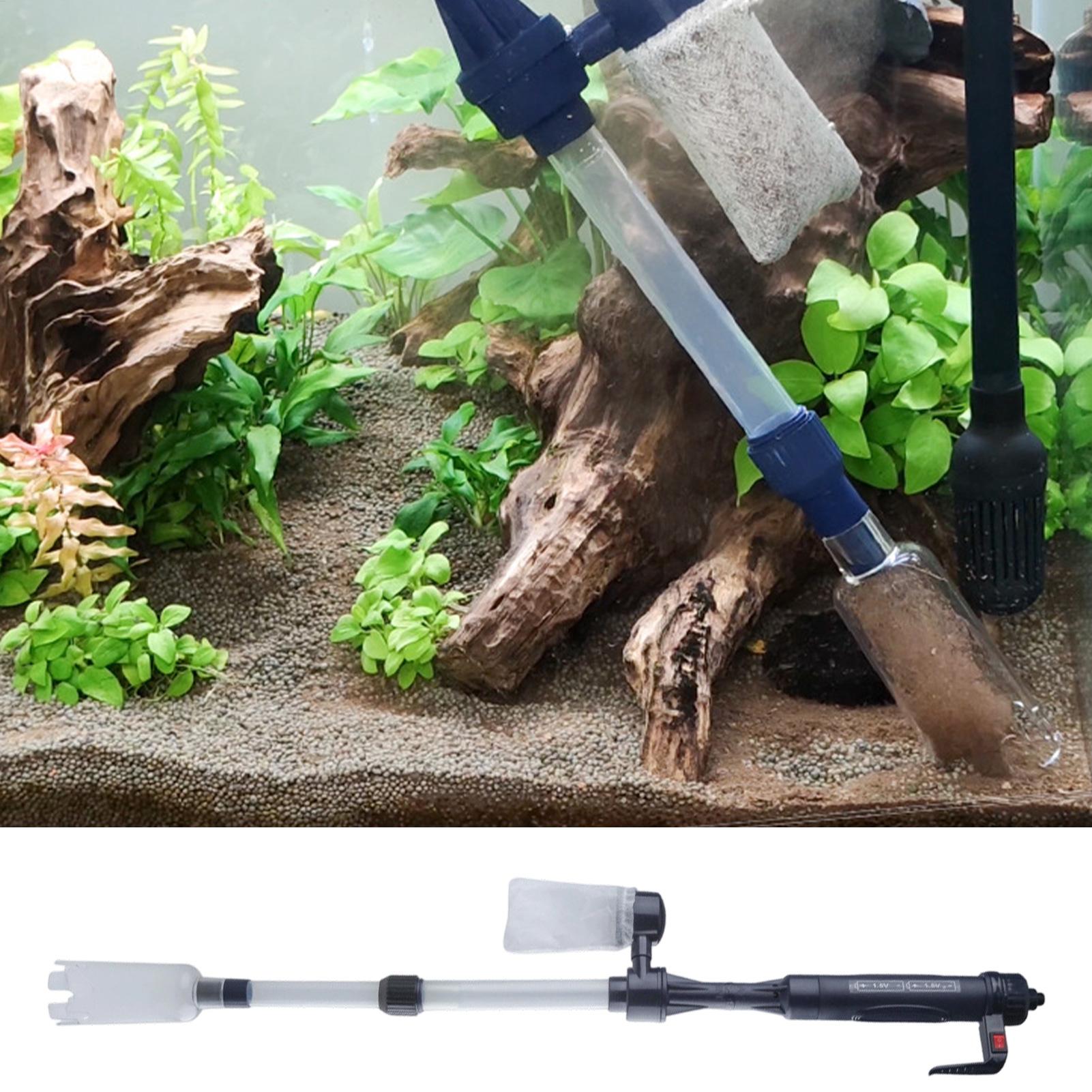 Aquarium Vacuum Adjustable Tel - огляд і ціна Planted Aquarium Cleaning